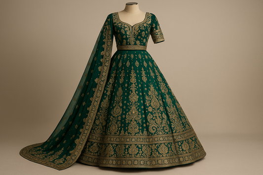 Heavy Embroidery Lehanga (Dry Cleaning)